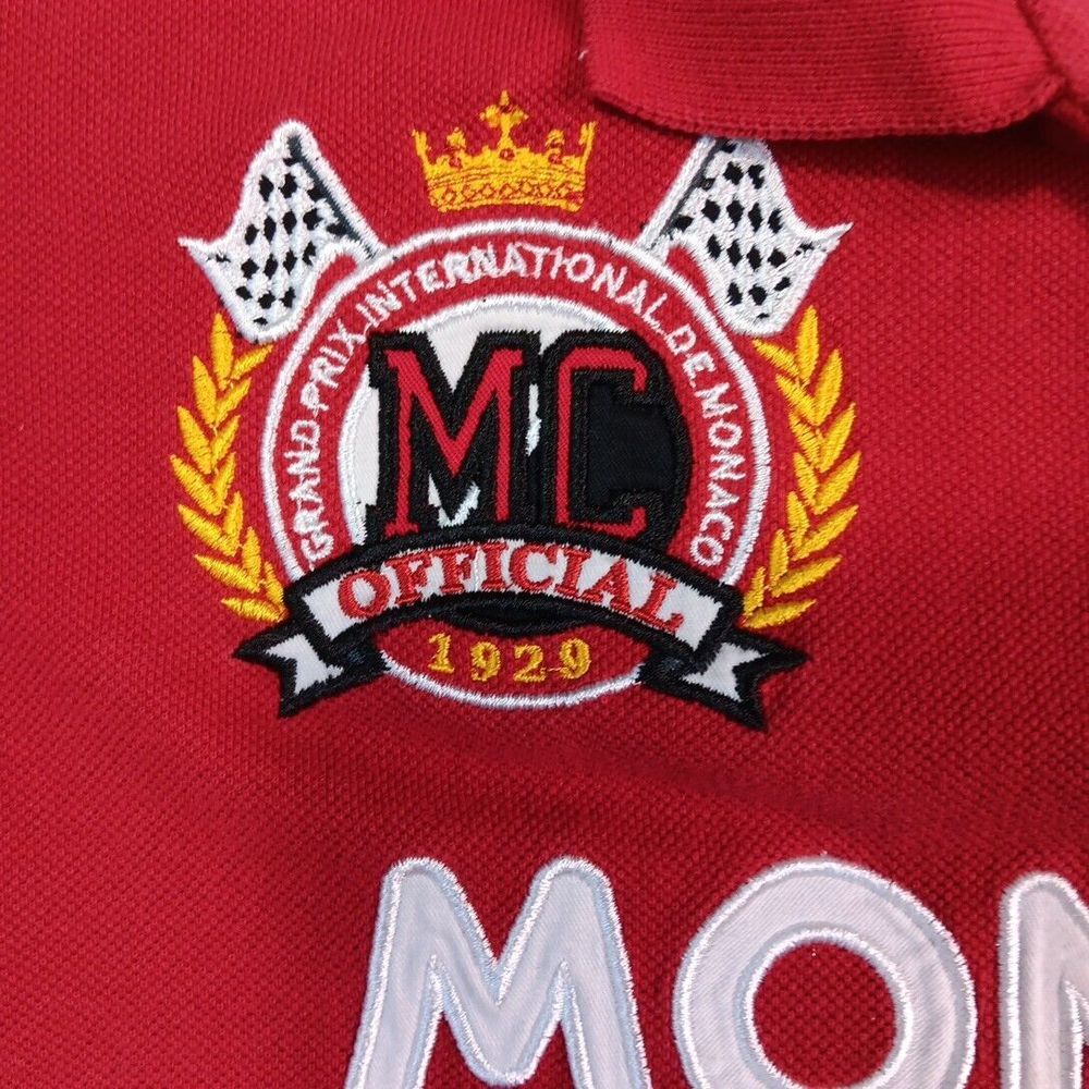 Gazzoil France Monaco Gda Prix Polo Racing Formula 1 Fan Spirit F1 Sz 10 Years - Picture 8 of 16